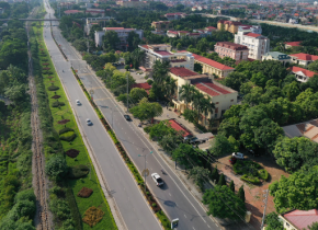 BÁN ĐẤT MẶT VIEW HỒ ĐẦM VẠC DT 1529 M2 MT 45 M GIÁ RẺ 110 TỶ VĨNH YÊN 